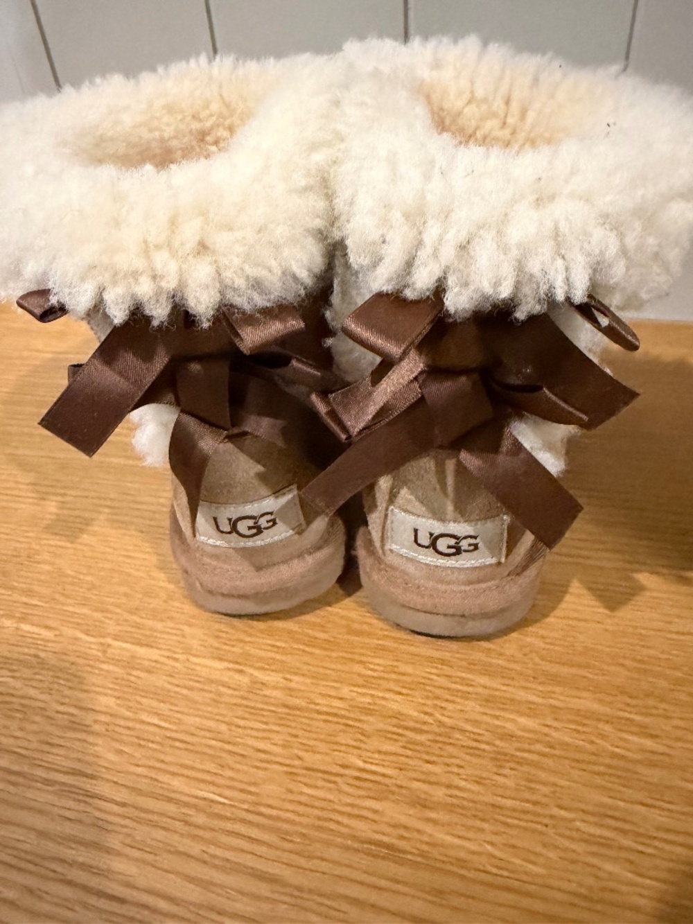 Girls Uggs with bow